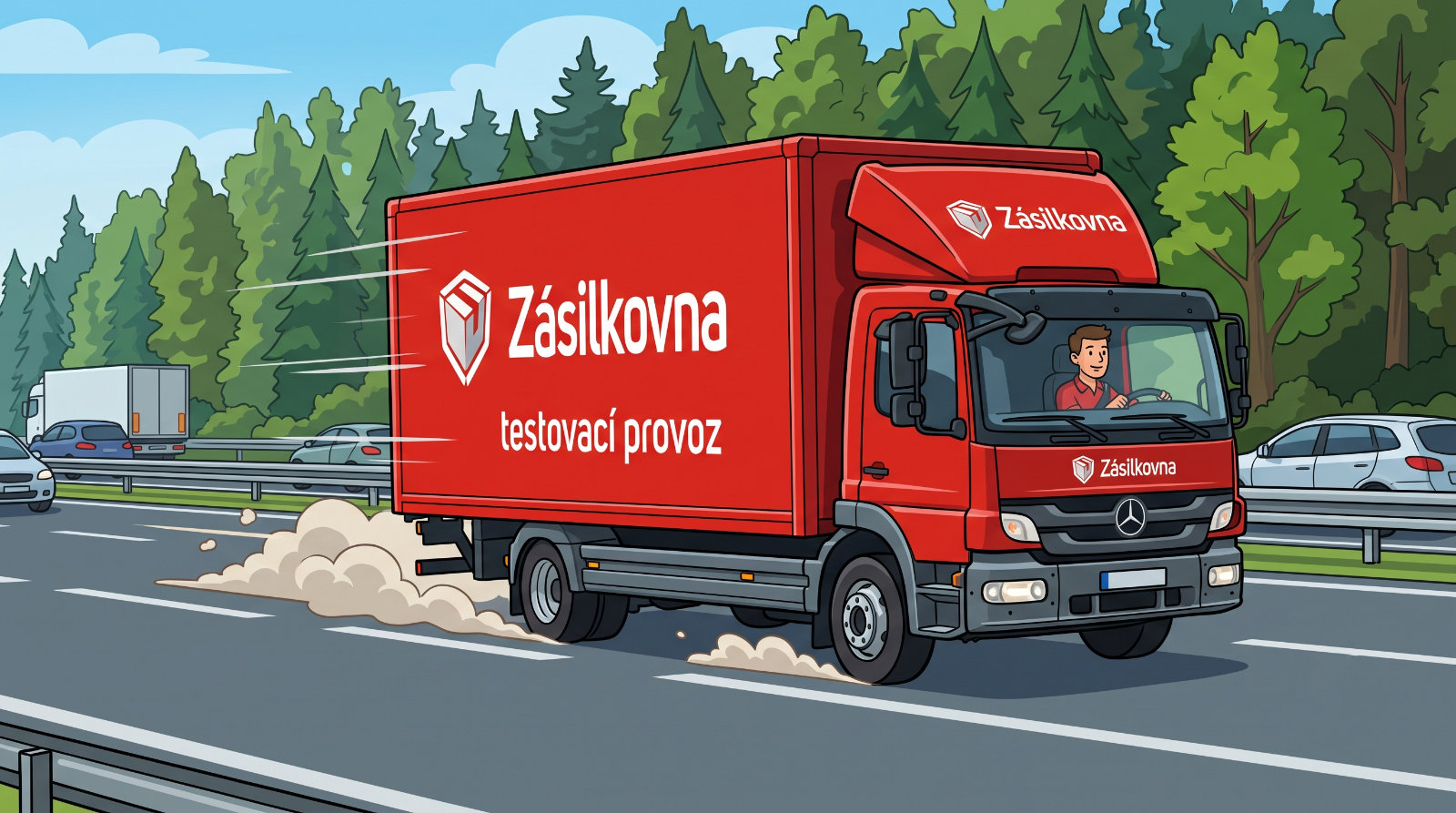 zasilkovna testovaci provoz
