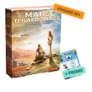 SET Mars: Teraformace – Expedice Ares + 17 promo karet