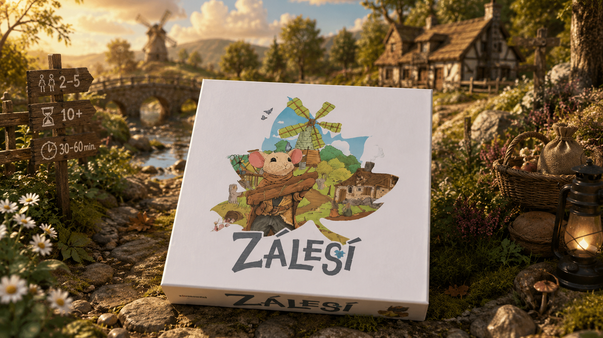 Ondřej Zeman: recenze hry Zálesí – krásná hra, která vypadá nenápadně, ale umí pořádně překvapit