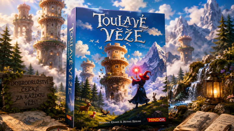 Ondřej Zeman: recenze hry Toulavé věže – magická deskovka, v níž kouzly přesouváte celé věže