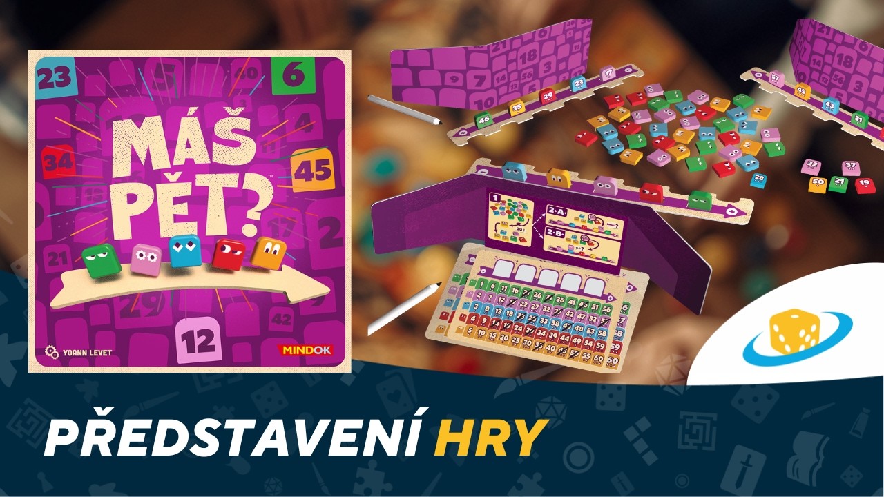 Planeta her: představení hry Máš pět?
