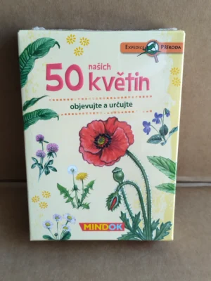 Expedice příroda: 50 našich květin – defektní