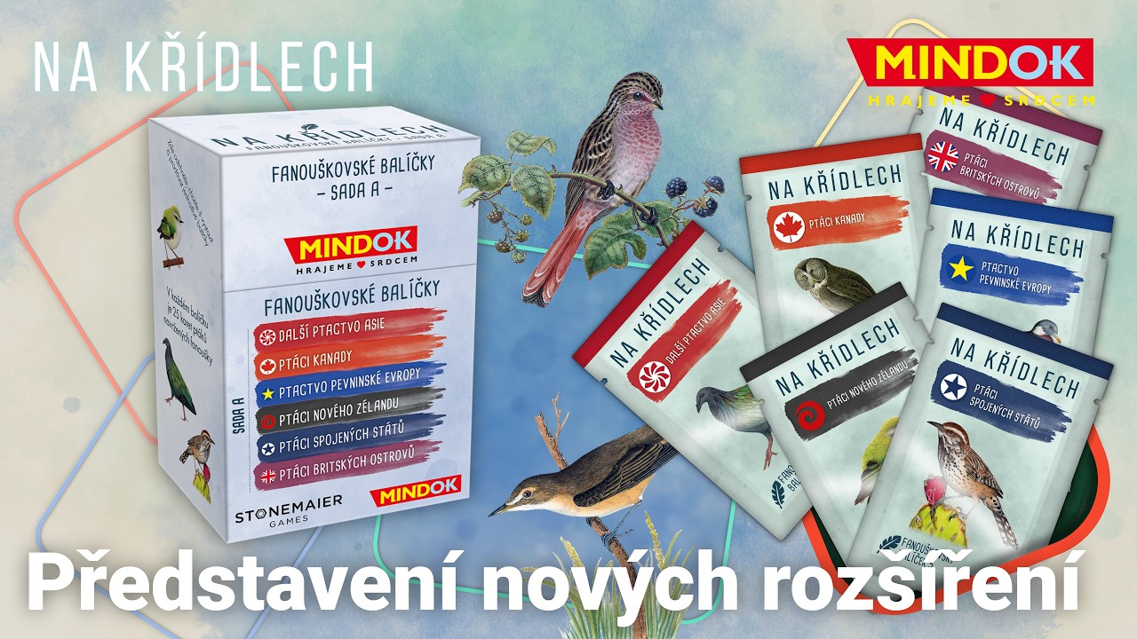 Nové balíčky pro Na křídlech jsou tu! 🤩 Objevte ptáky ze všech kontinentů 🦅🌍