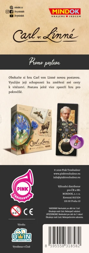 Carl Linné promo postava Humboldt