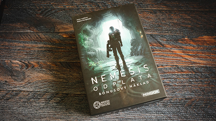 Říše her: recenze rozšíření hry Nemesis: Odplata – Bonusový náklad